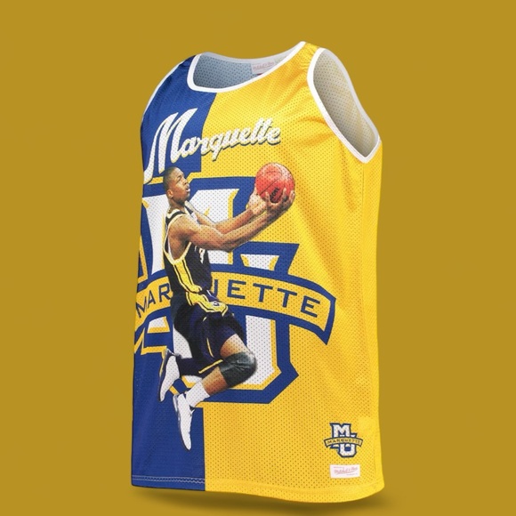 Dwayne Wade Marquette Jersey - Picture 2 of 5